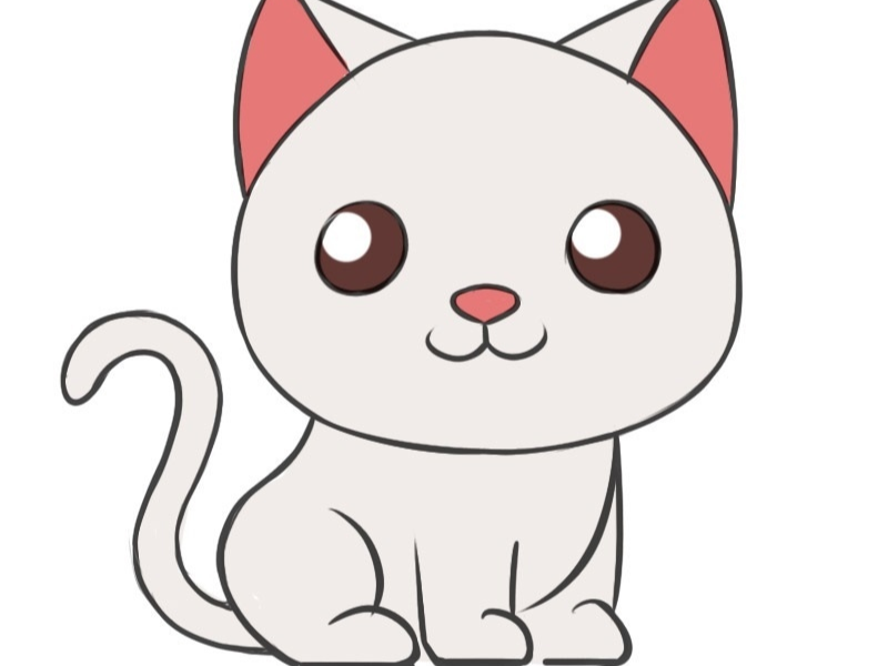 Hướng dẫn cách vẽ mèo cute đơn giản cho bé – Artnam