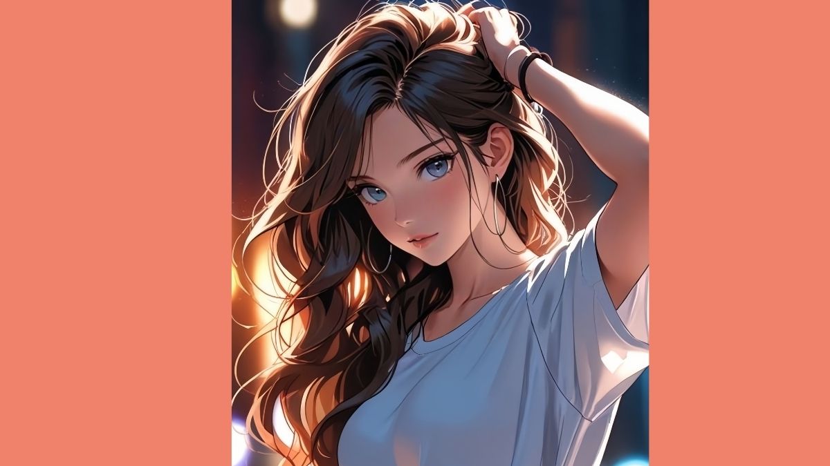 Hình vẽ tranh anime nữ ngầu 4k