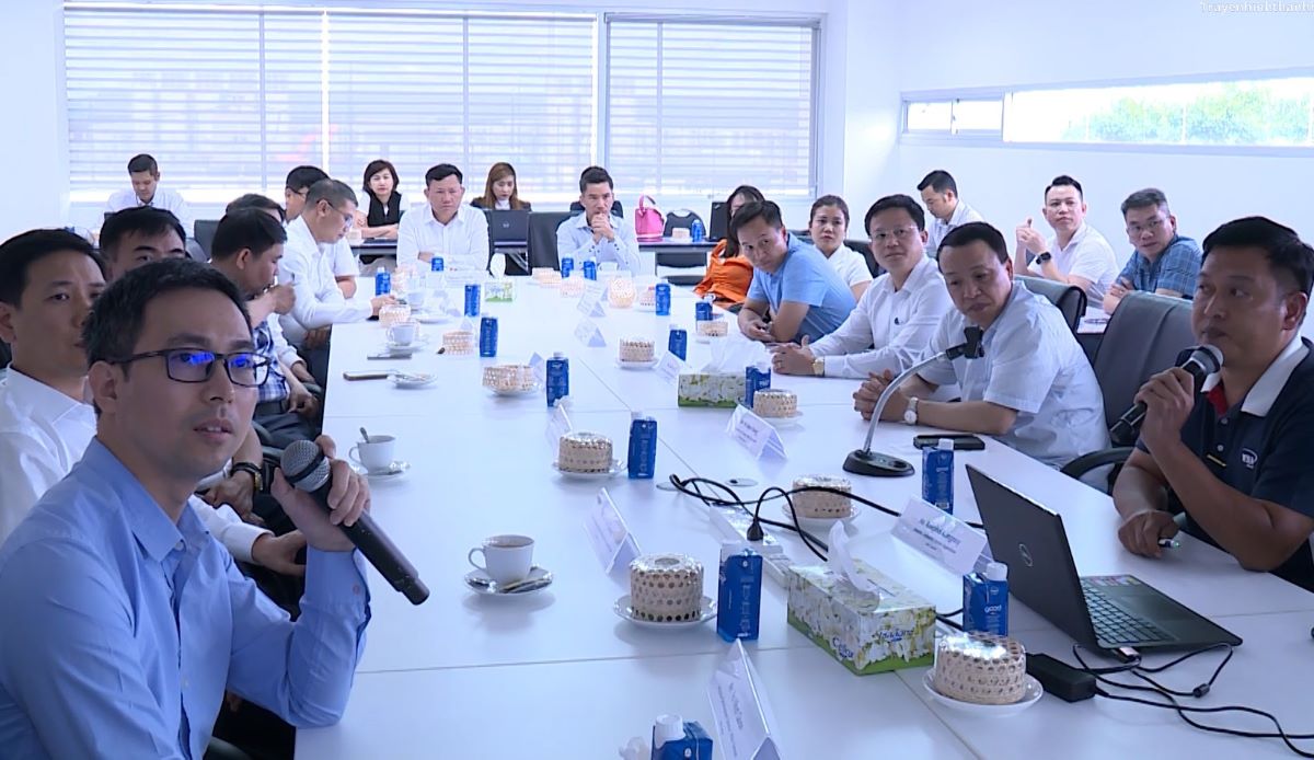 Ông Nguyễn Văn Thi - Phó Chủ tịch Thường trực UBND tỉnh Thanh Hóa và đoàn công tác xúc tiến đầu tư tại Thái Lan.