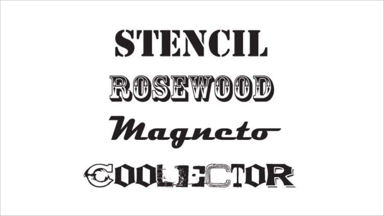 Display/Decorative kiểu font chữ có tính chất trang trí cao