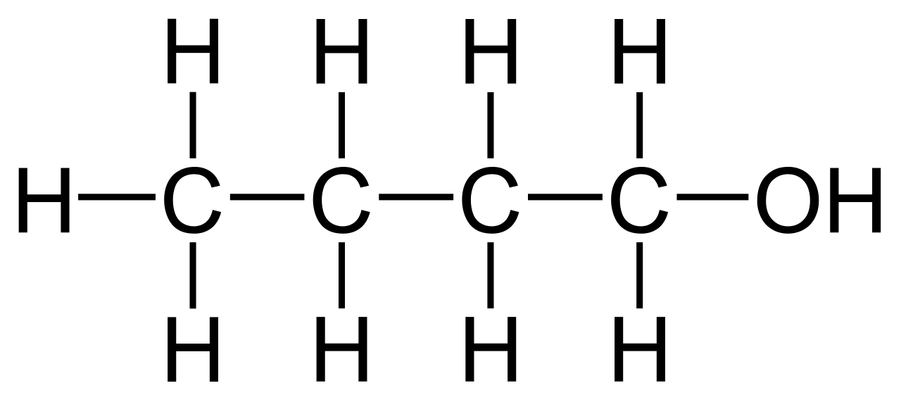 Cấu tạo phân tử của Ancol Butylic