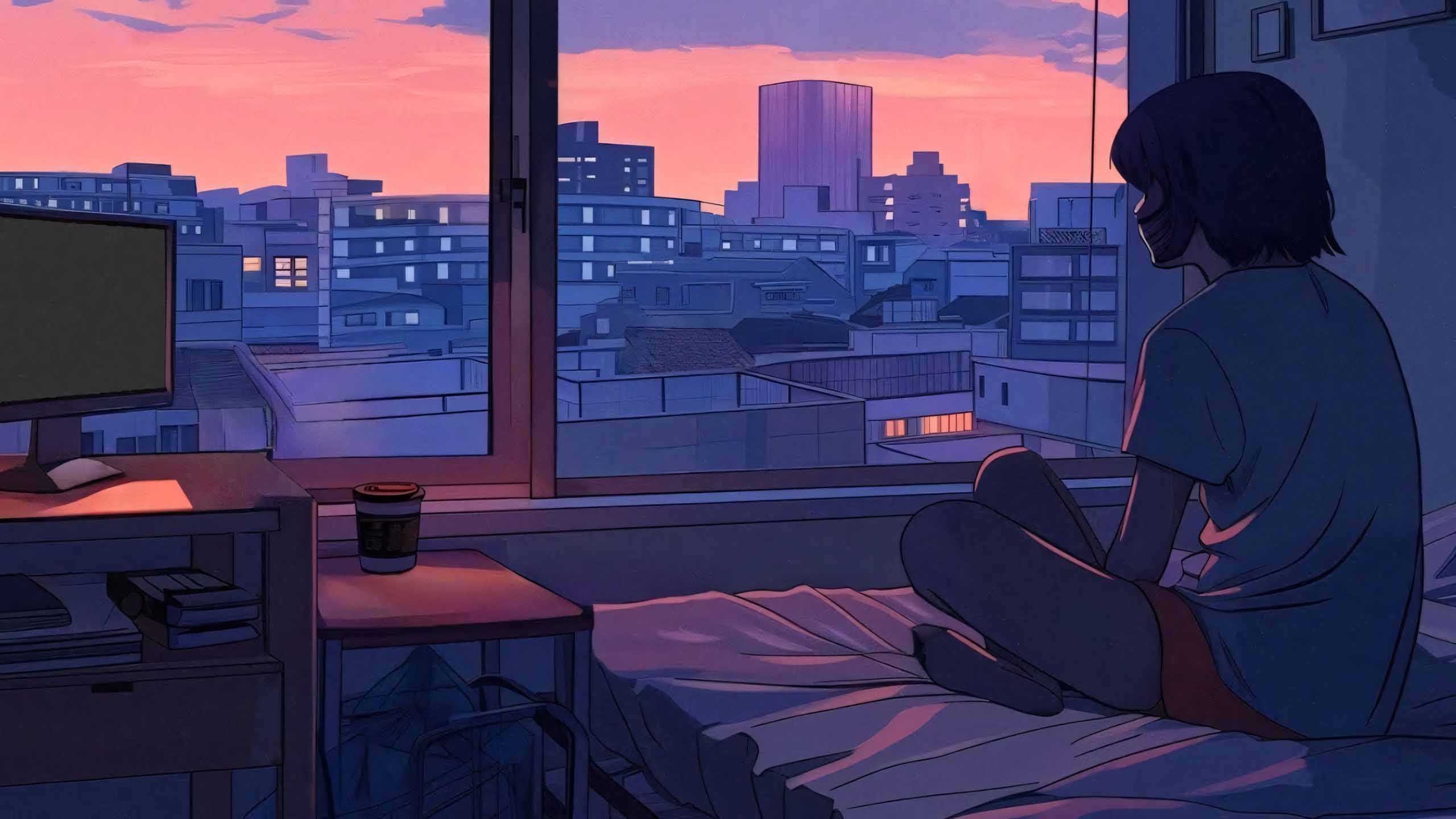 hinh anh chill lofi buon 2560px 1440px 2k 7