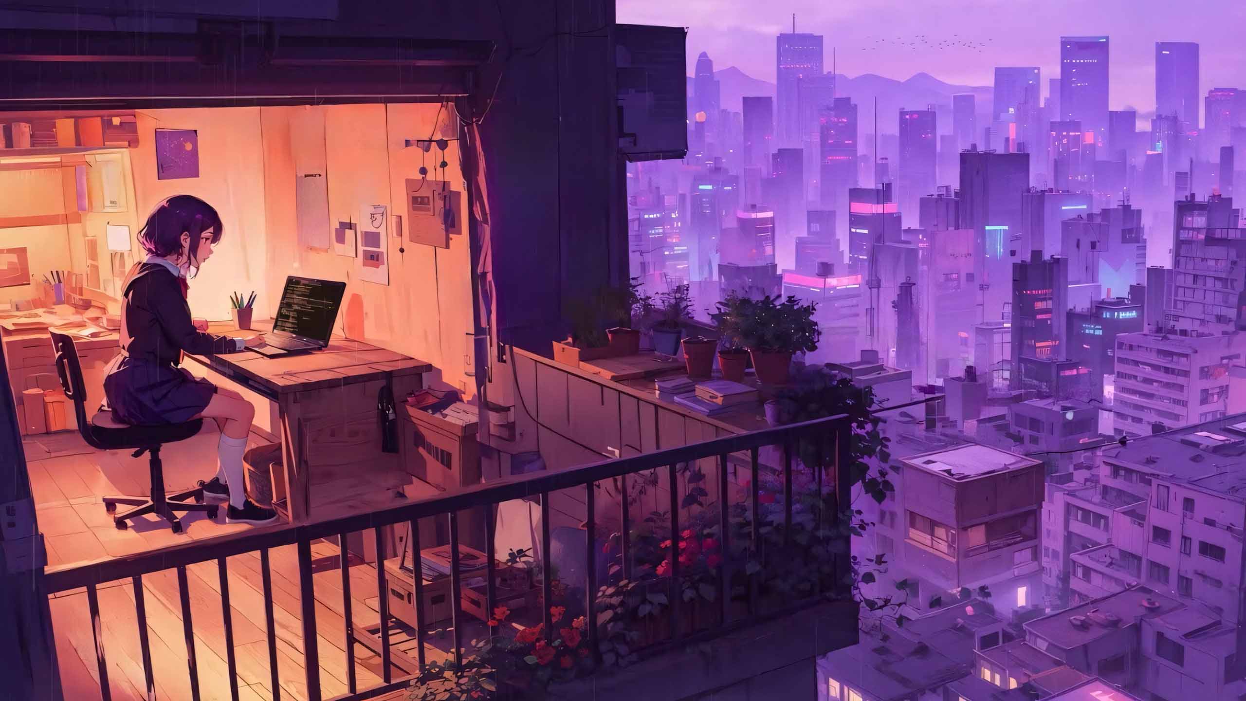 hinh anh chill lofi buon 2560px 1440px 2k 10