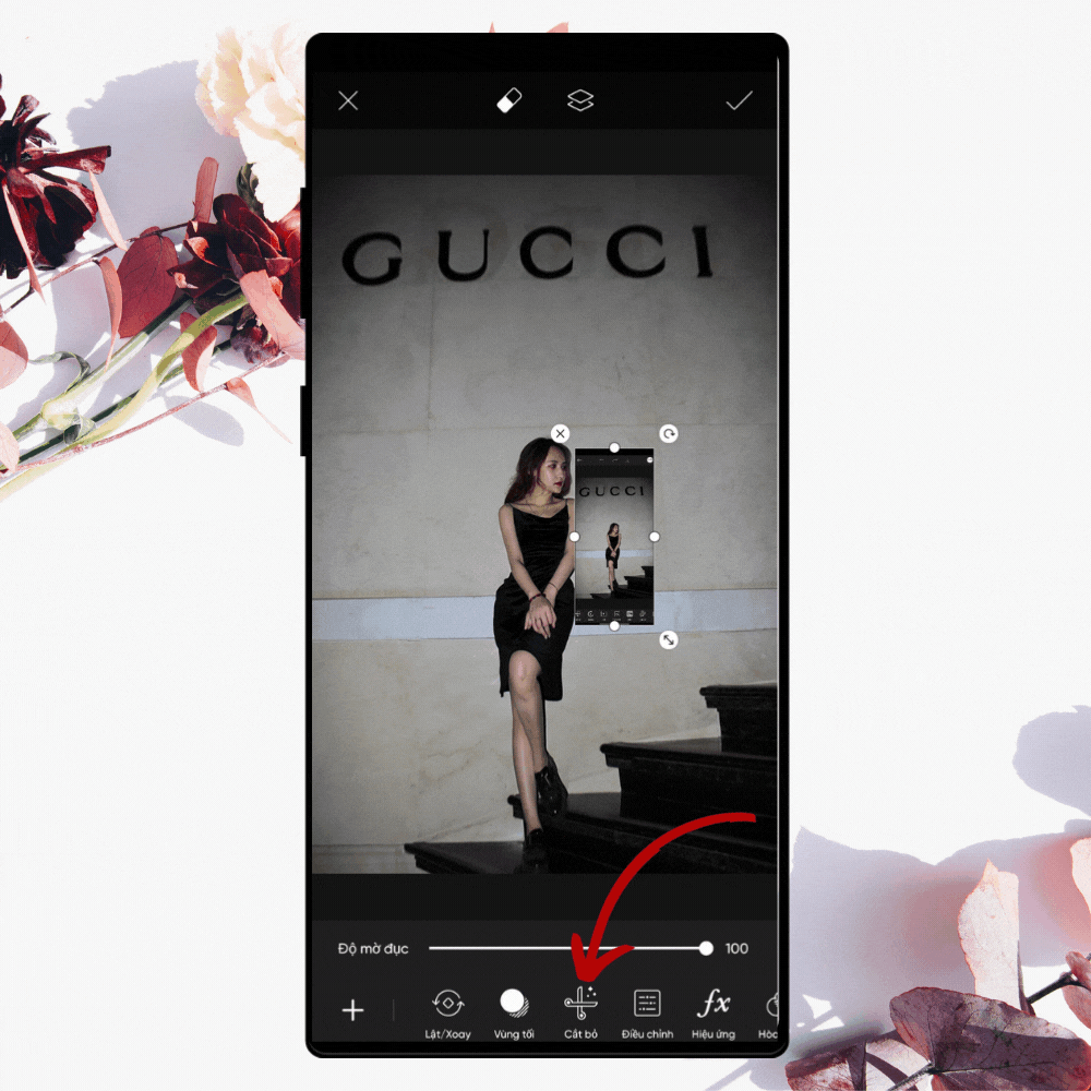 Sóng ảo cực "gắt" với thủ thuật chỉnh ảnh in bóng siêu ấn tượng