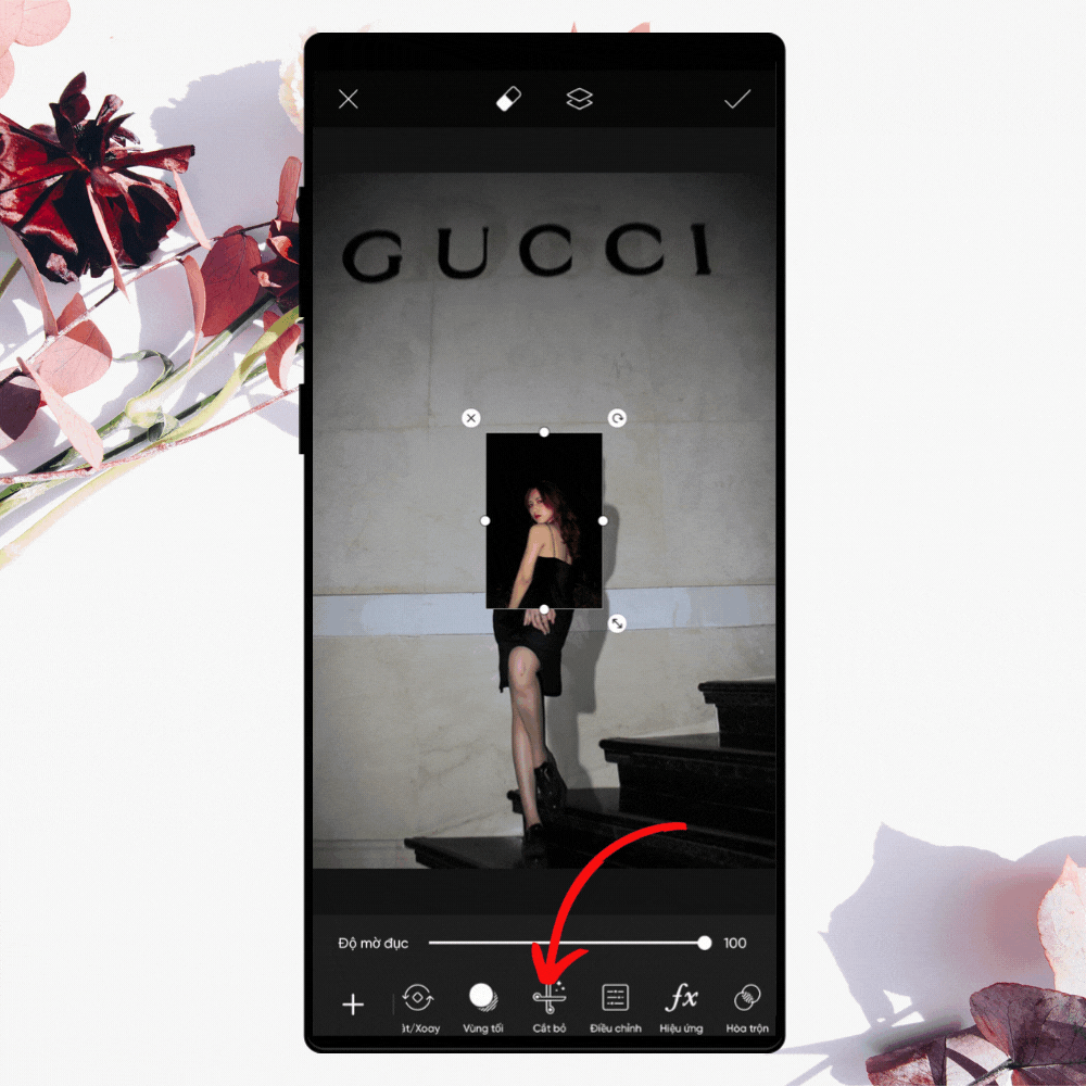 Sóng ảo cực "gắt" với thủ thuật chỉnh ảnh in bóng siêu ấn tượng