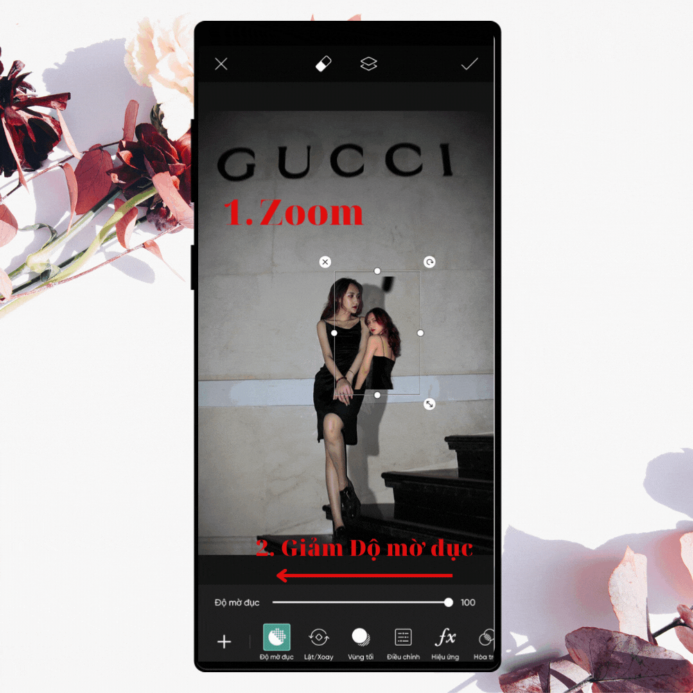 Sóng ảo cực "gắt" với thủ thuật chỉnh ảnh in bóng siêu ấn tượng