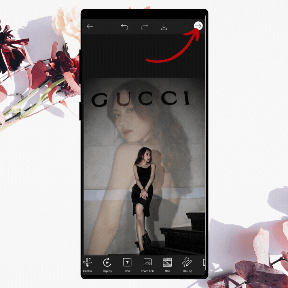 Sóng ảo cực "gắt" với thủ thuật chỉnh ảnh in bóng siêu ấn tượng