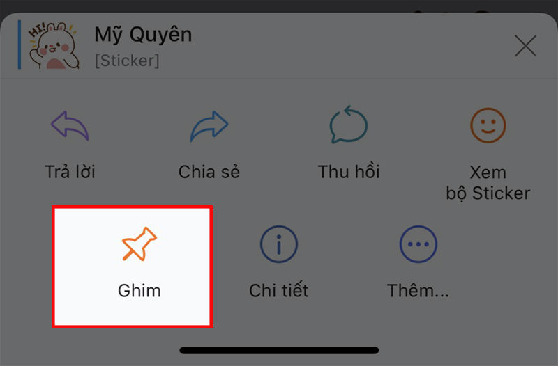 Chọn Ghim