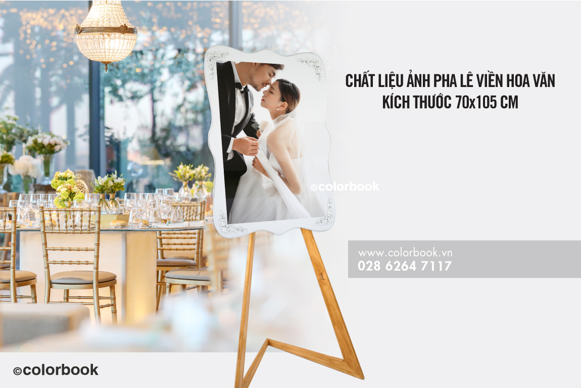 ảnh cưới pha lê