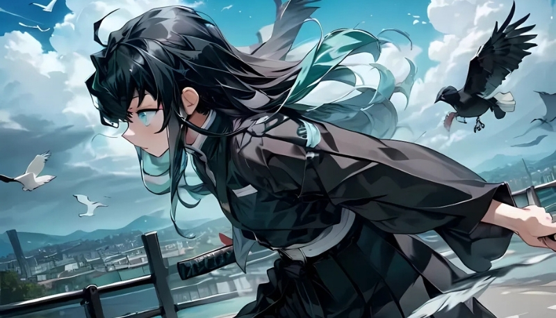 Hình nền Muichirou đáng yêu dễ thương