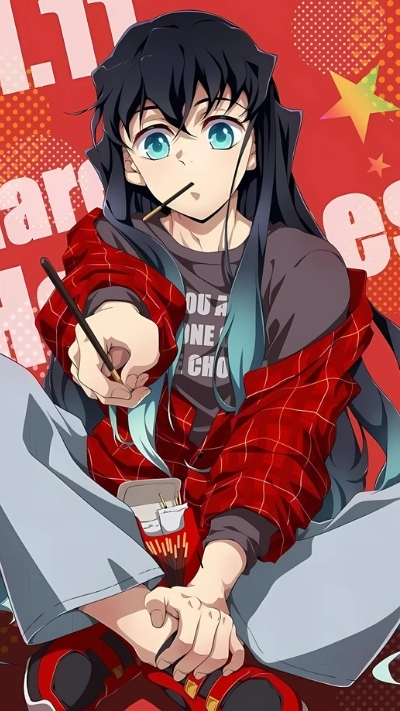 Hình Muichirou cute siêu dễ thương