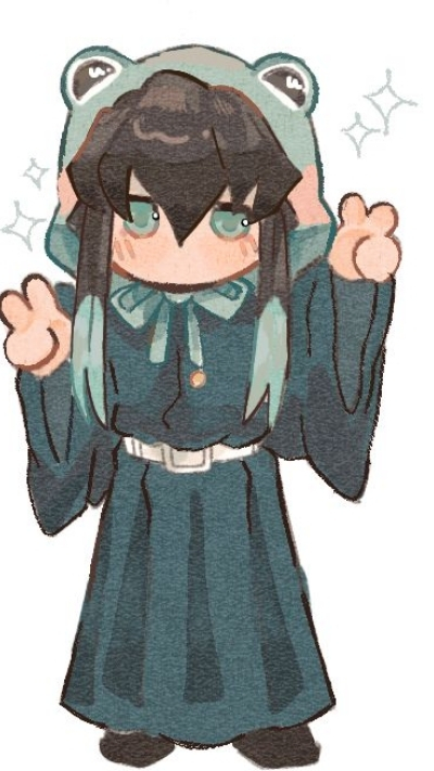 Hình Muichirou vô tri phong cách anime