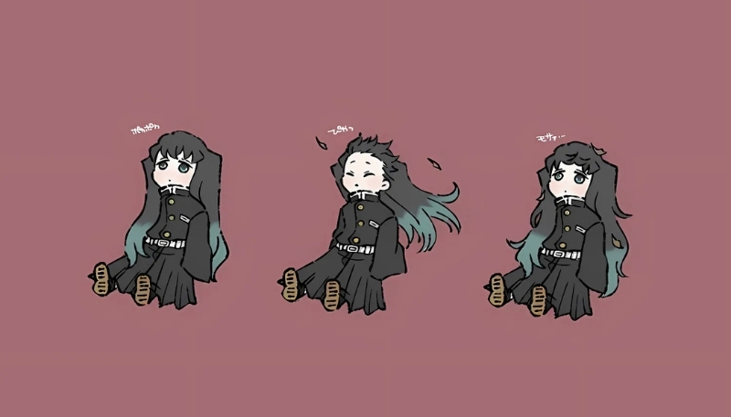 Hình Muichirou vô tri chuẩn màn hình rộng