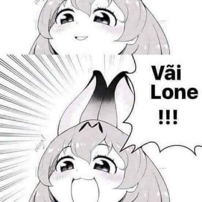 Meme anime mất dạy tông tối, giữ chữ rõ trên nền icon