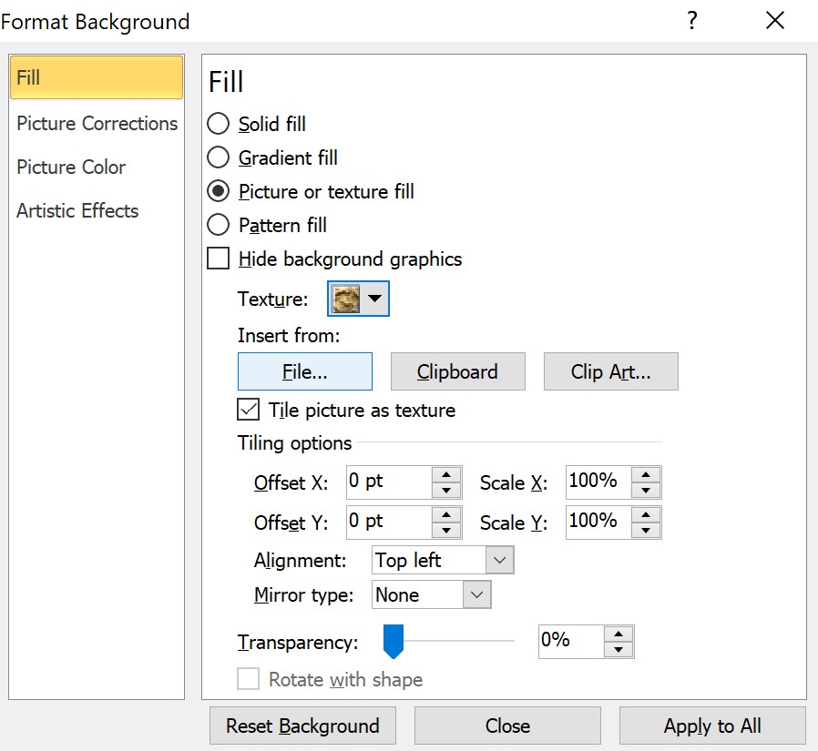 2 cách chèn ảnh nền vào Powerpoint 2010 nhanh - gọn - nhẹ