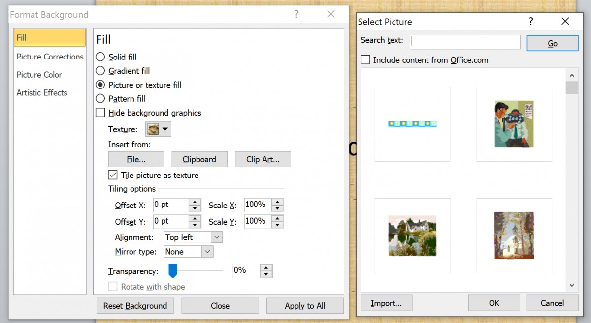 2 cách chèn ảnh nền vào Powerpoint 2010 nhanh - gọn - nhẹ