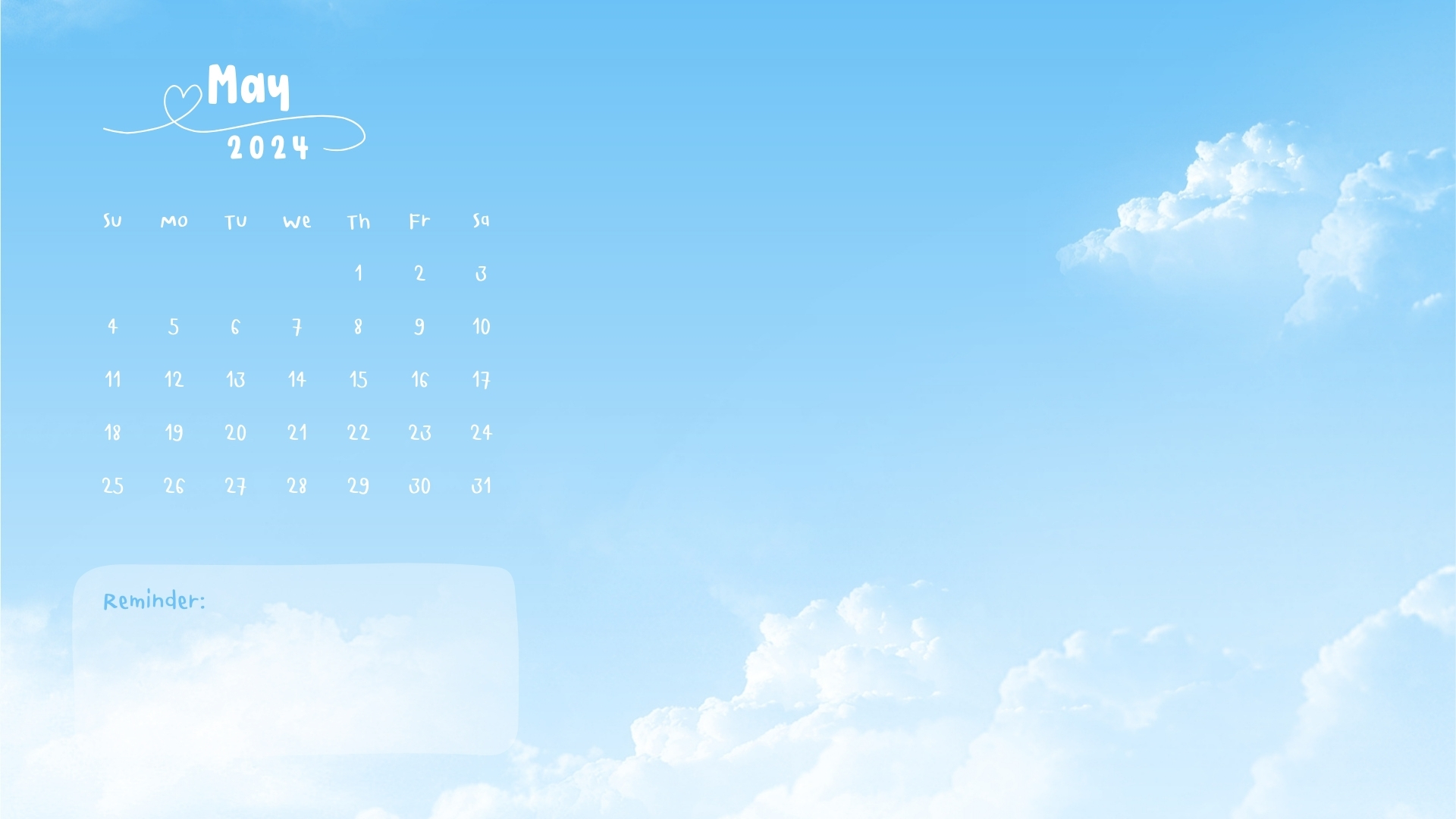 background xanh trang