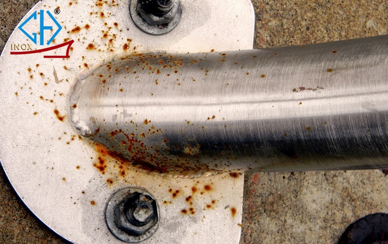 inox bị oxi hóa