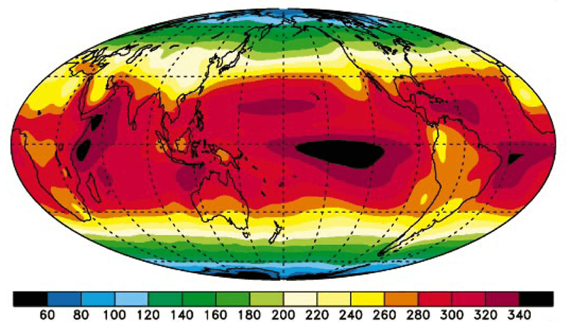 Vai trò của cán cân bức xạ. (Ảnh: Sưu tầm Internet)