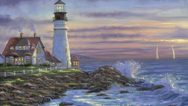 Tranh phong cảnh về biển 3