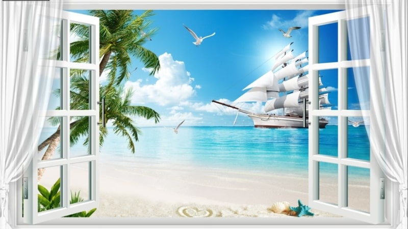 Tranh phong cảnh về biển 6