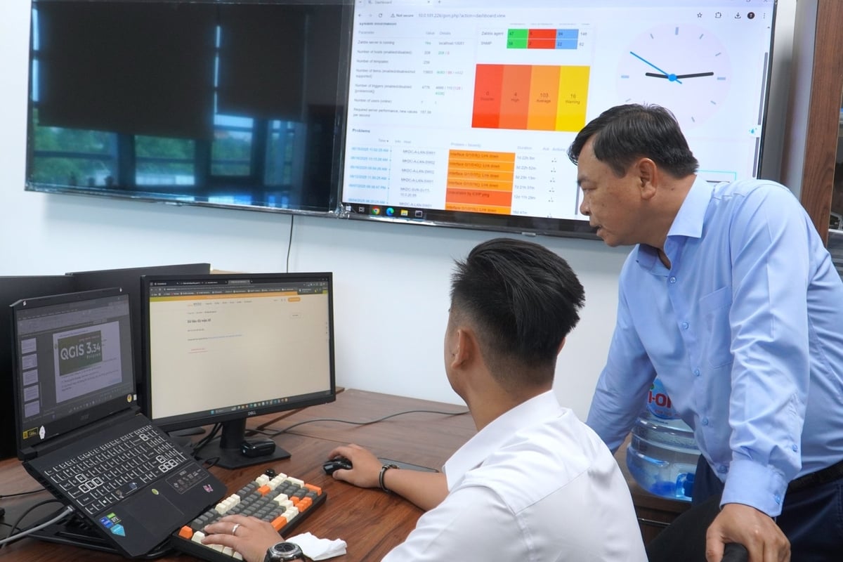 Trung tâm dữ liệu vùng ĐBSCL góp phần tạo lập cơ sở dữ liệu tích hợp liên ngành vùng ĐBSCL. Ảnh: Kim Anh.