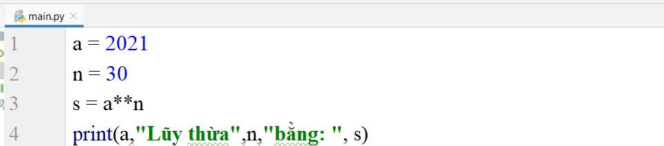 hình ảnh tính lũy thừa số nguyên