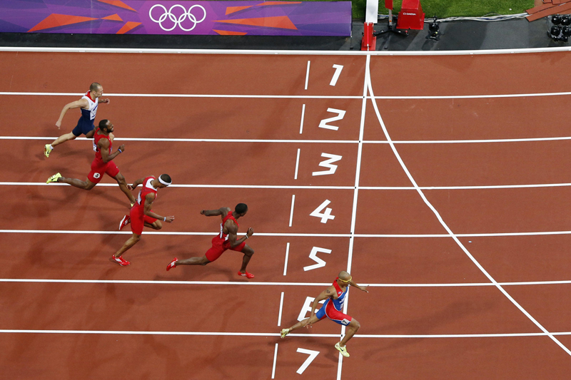 Chạy về đích trong chạy cự ly trung bình