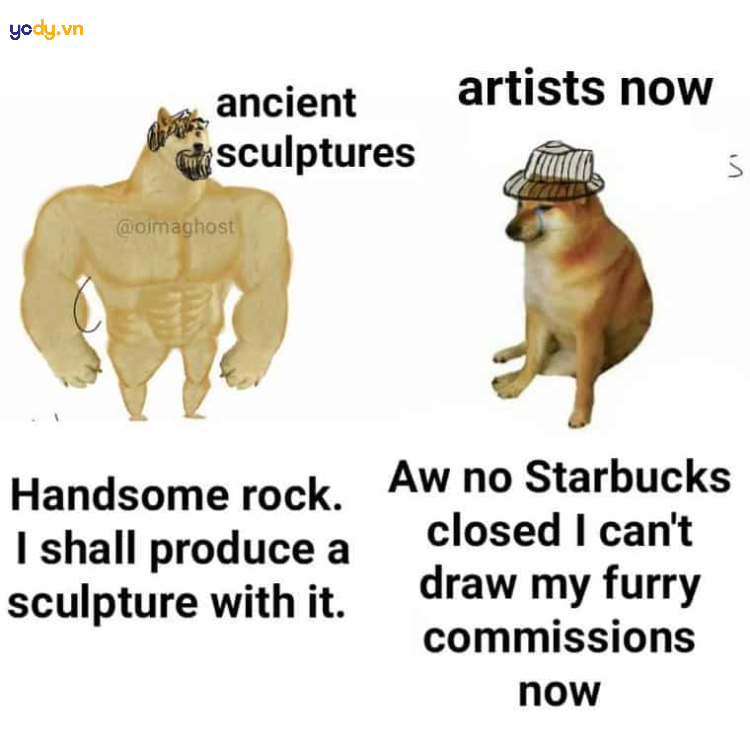 Ảnh meme Doge vui nhộn