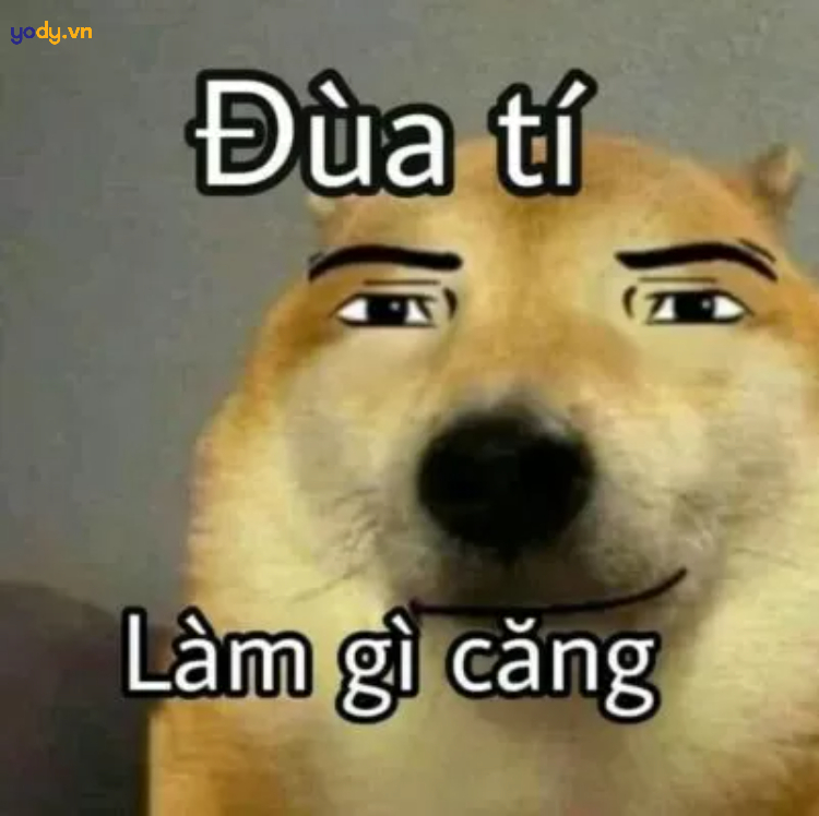 Cheems meme troll bạn bè