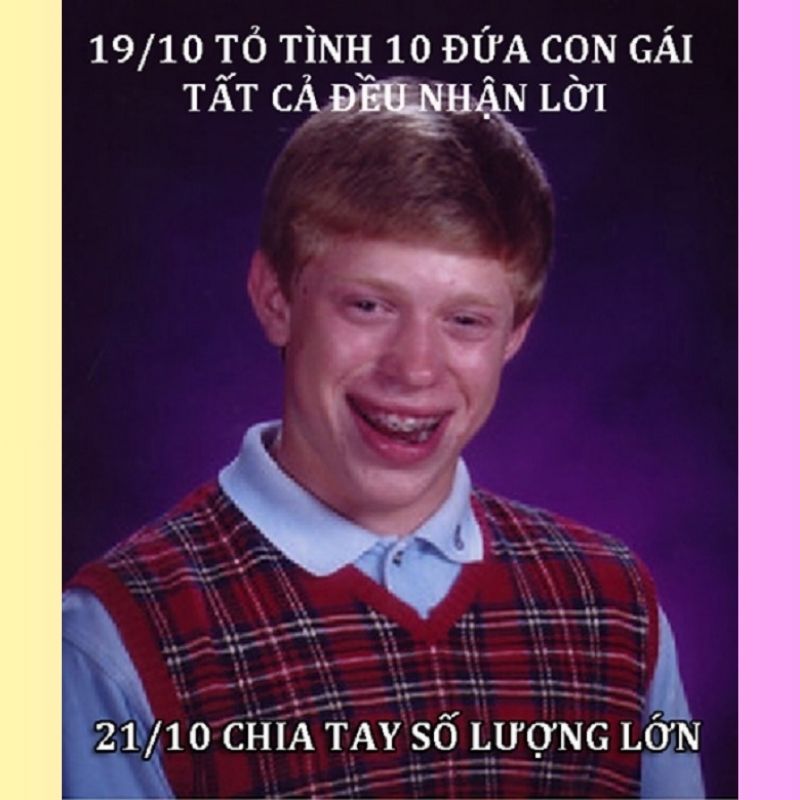 Meme vui troll bạn thân 20/10