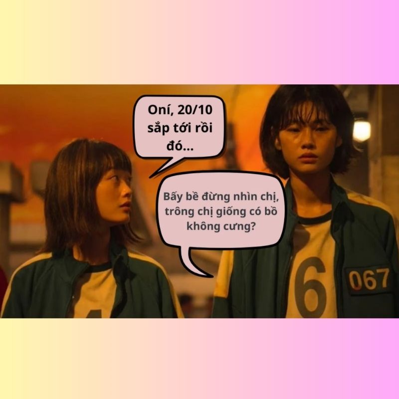 Meme 20/10 chế từ phim ảnh, nhân vật nổi tiếng