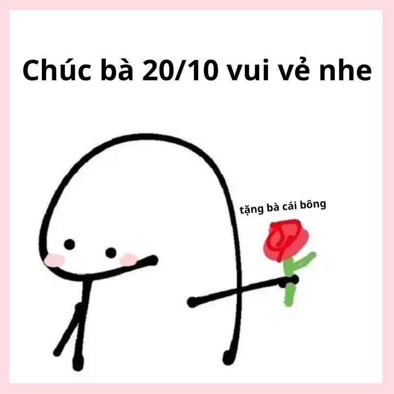 Meme 20/10 tự chế độc đáo