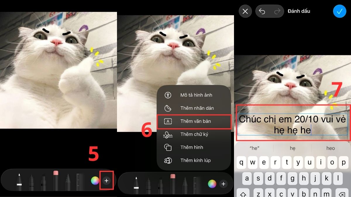 Tận dụng ảnh hài hước và thêm caption 20/10 để tạo meme