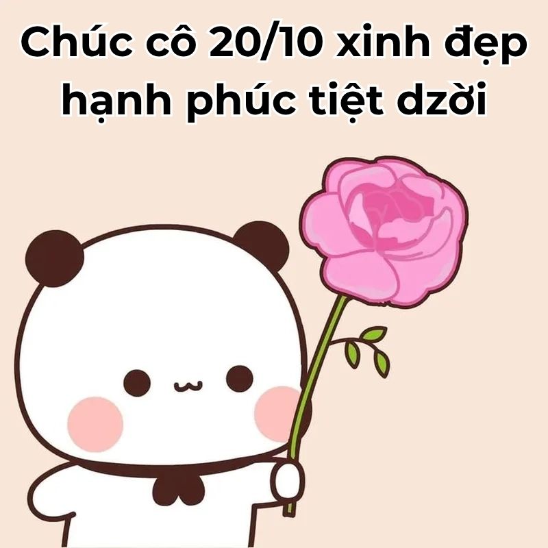 Meme hài chúc cô giáo ngày 20/10