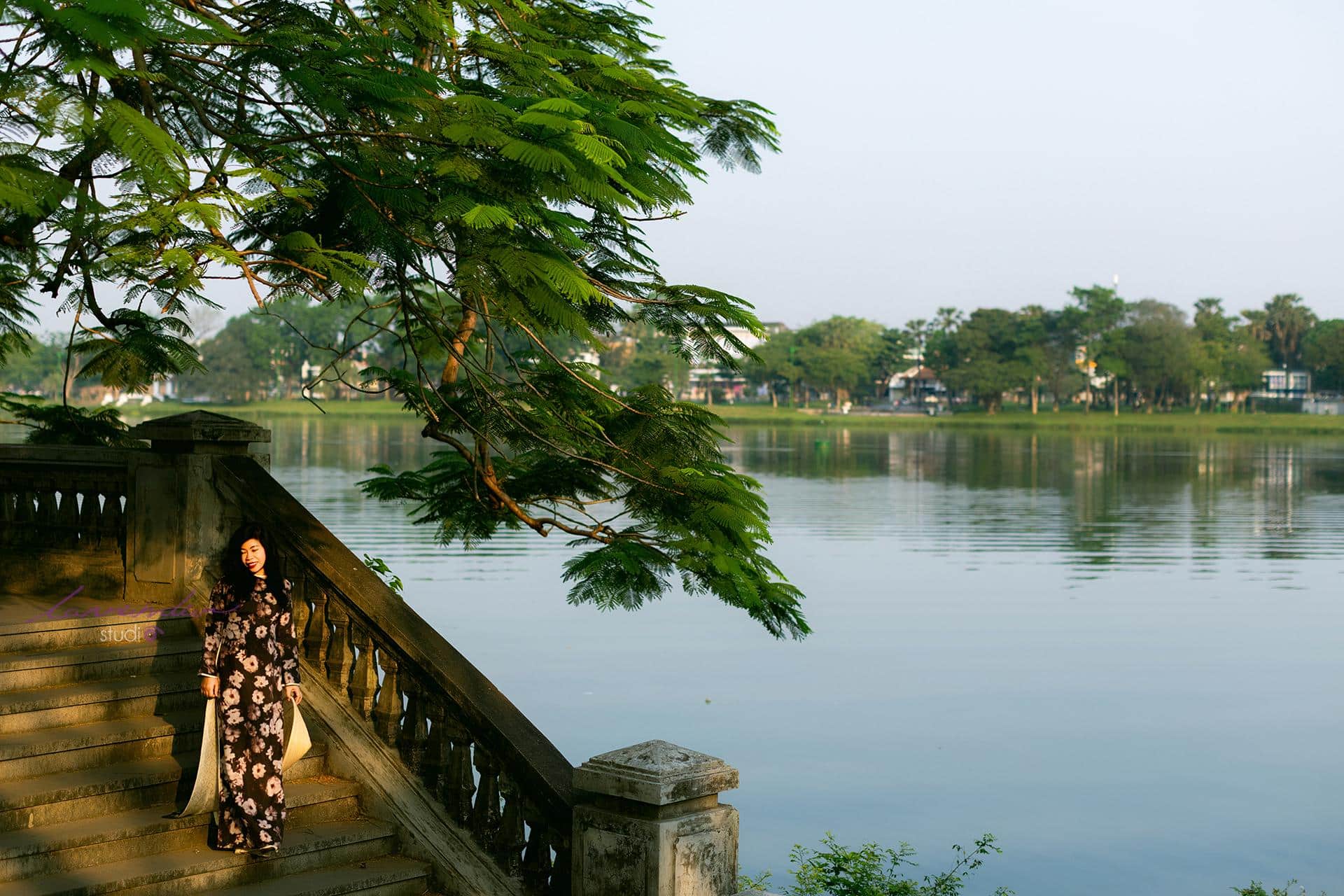 Cho thuê áo dài chụp hình ở Huế