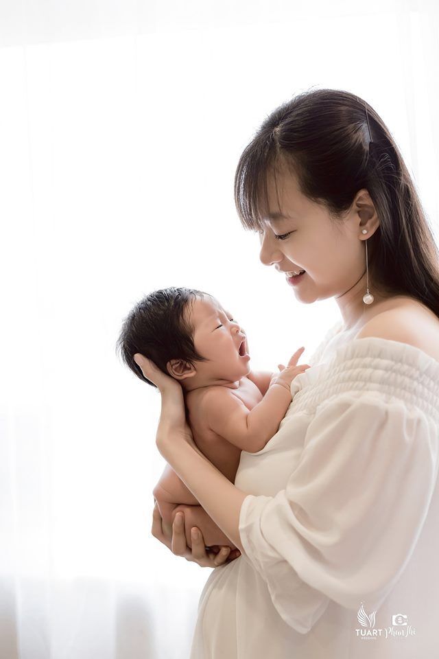 chụp ảnh thôi nôi cho bé