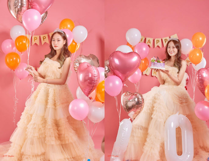 Concept chụp ảnh sinh nhật kiểu công chúa xinh xắn