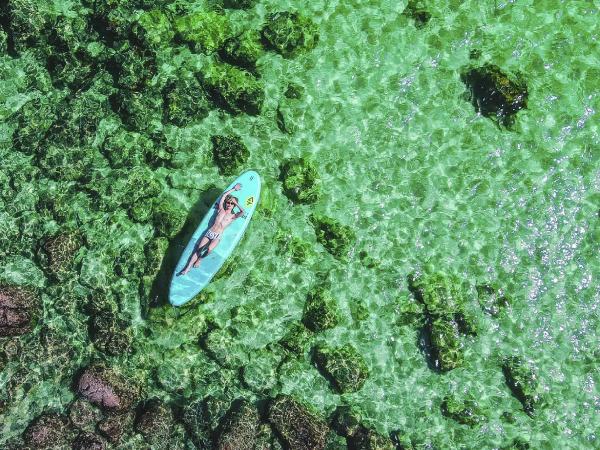 Kiểu chụp ảnh trên cao nên trải nghiệm một lần khi chèo sup