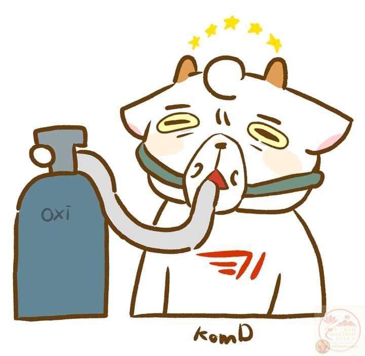 Một tấm hình máy thở tạo sự khác biệt nhờ cách diễn đạt hài hước ngoài mong đợi