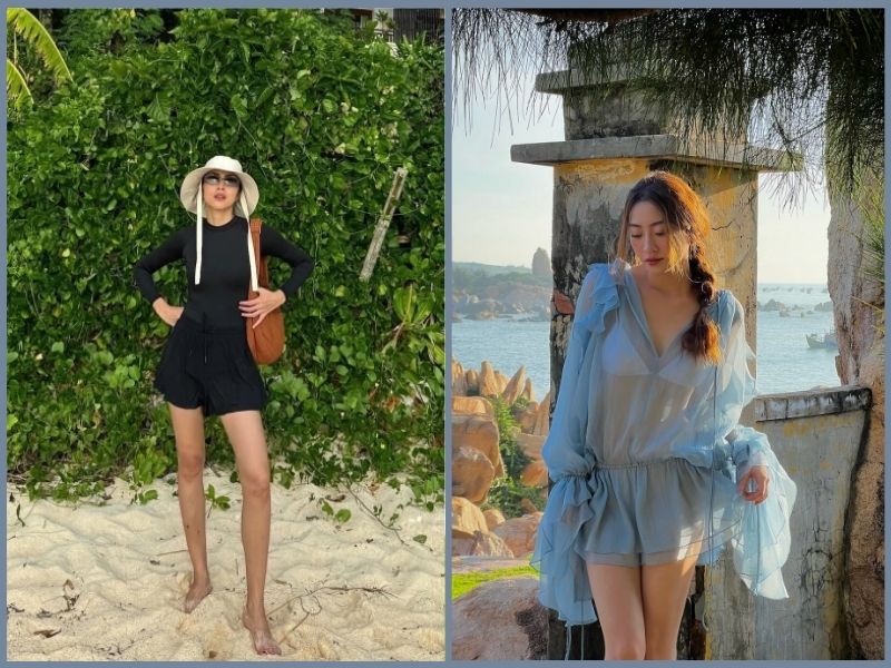 outfit đi biển cho nữ cá tính