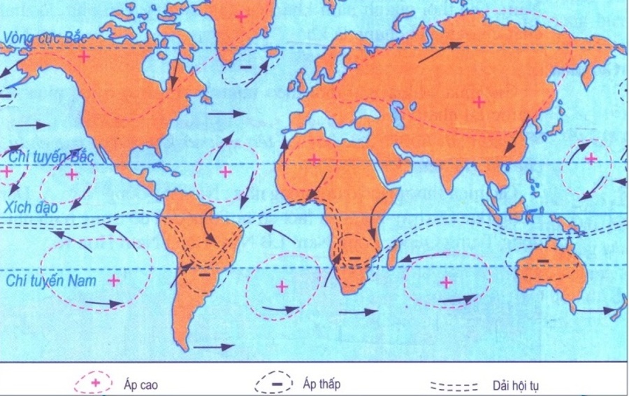 Gió mùa mùa đông ở Đông Nam Á có hướng? Tính chất của gió mùa mùa đông