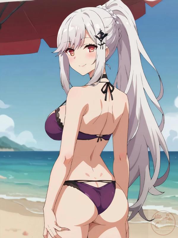 Hình bikini anime đẹp hút mắt