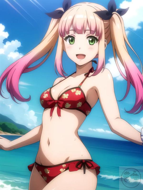 Hình ảnh anime bikini girl quyến rũ