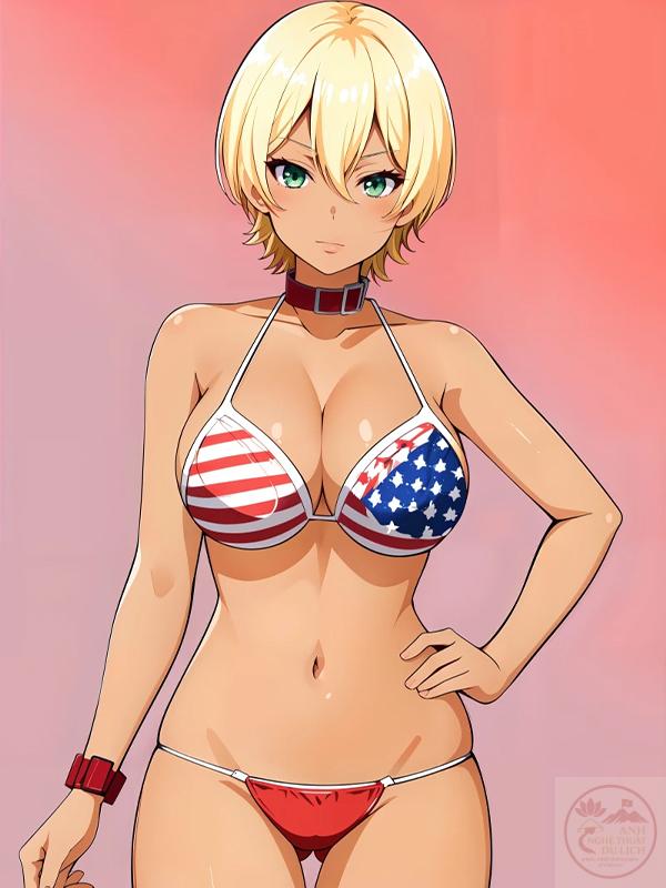 Hình bikini anime mềm mại và sexy