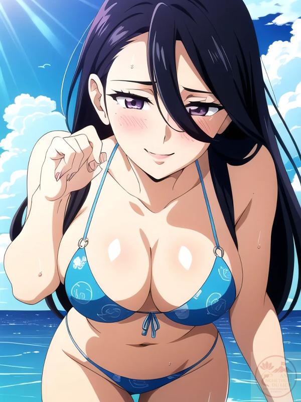 Hình gái anime bikini sexy