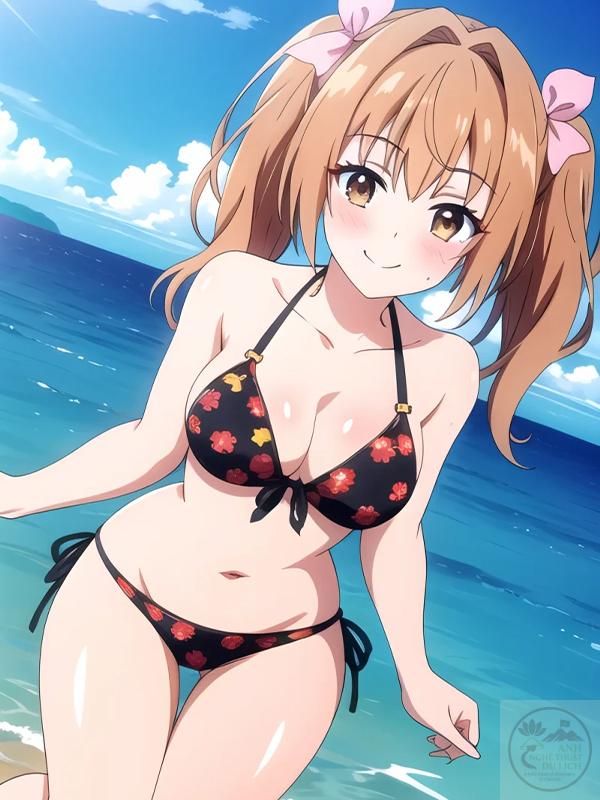 Ảnh anime bikini tạo dáng đẹp