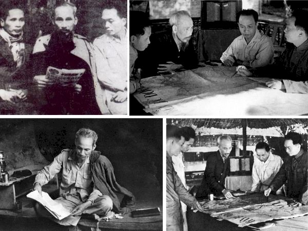 101 hình ảnh bác Hồ ở chiến khu đẹp giản dị, tải miễn phí