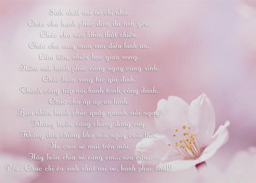 hình ảnh chúc mừng sinh nhật chị gái