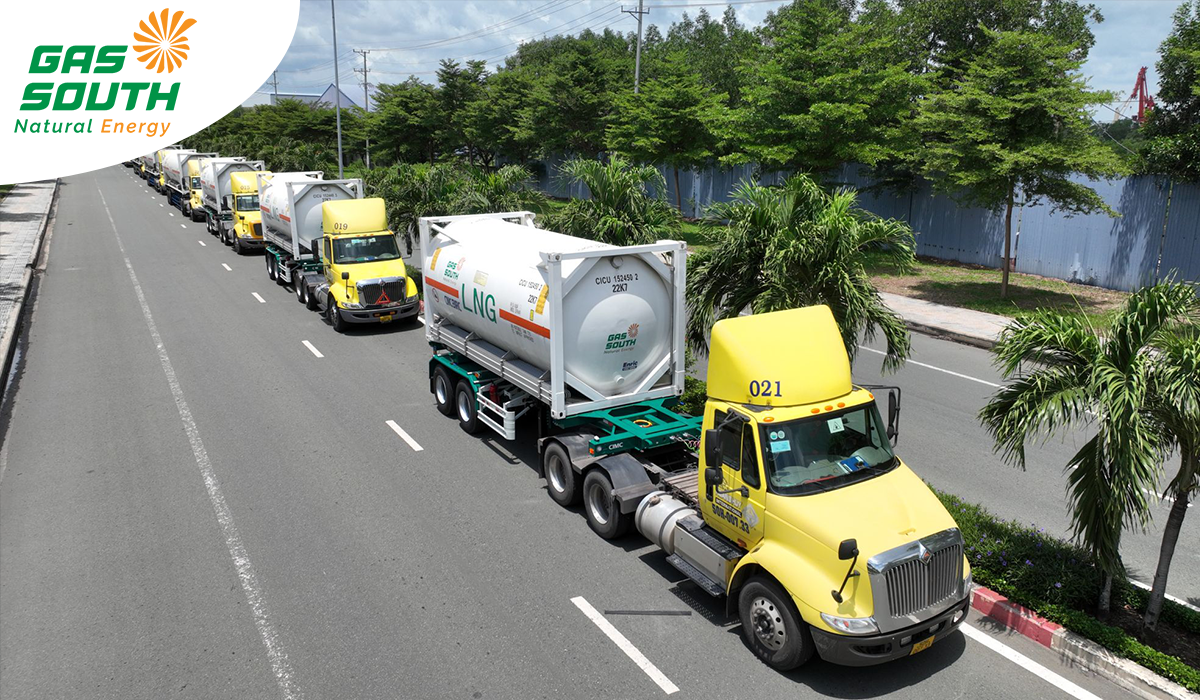 Gas South - Nhà cung cấp khí thiên nhiên hàng đầu tại Việt Nam